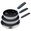 MASTERPRO Pfannenset SMART silber Aluminium 3 tlg