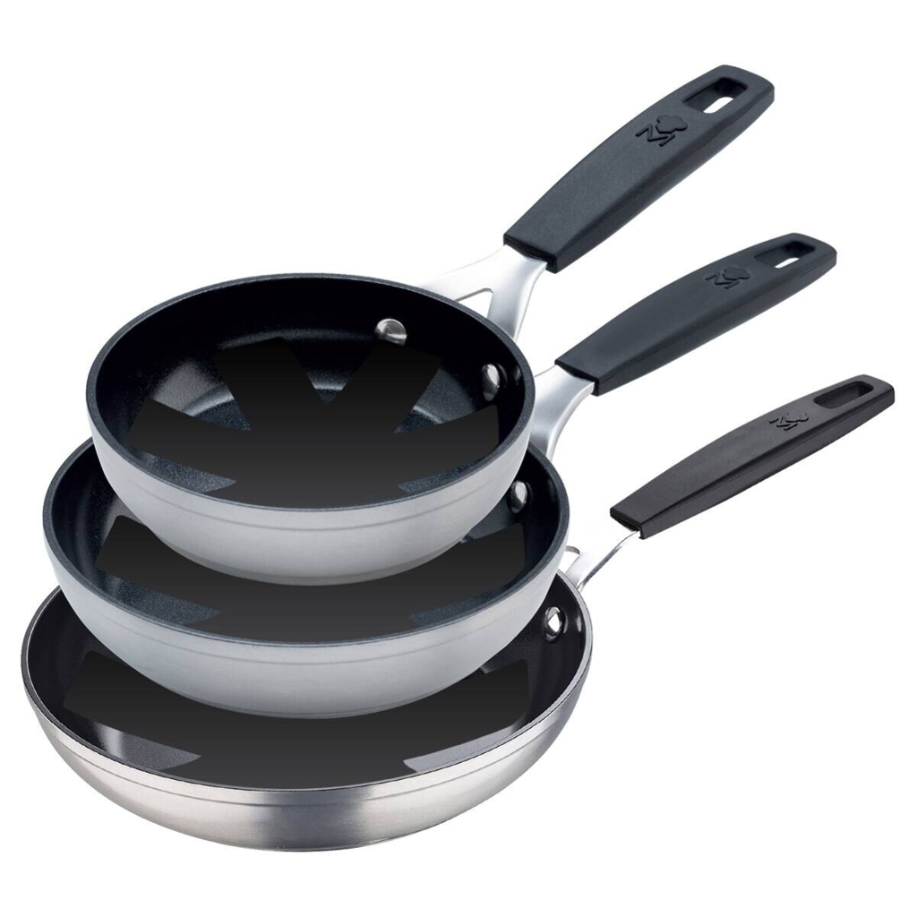 MASTERPRO Pfannenset SMART silber Aluminium 3 tlg