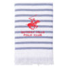 POLO CLUB Hamamtuch POLO CLUB blau Baumwolle B/L: ca. 80x165 cm