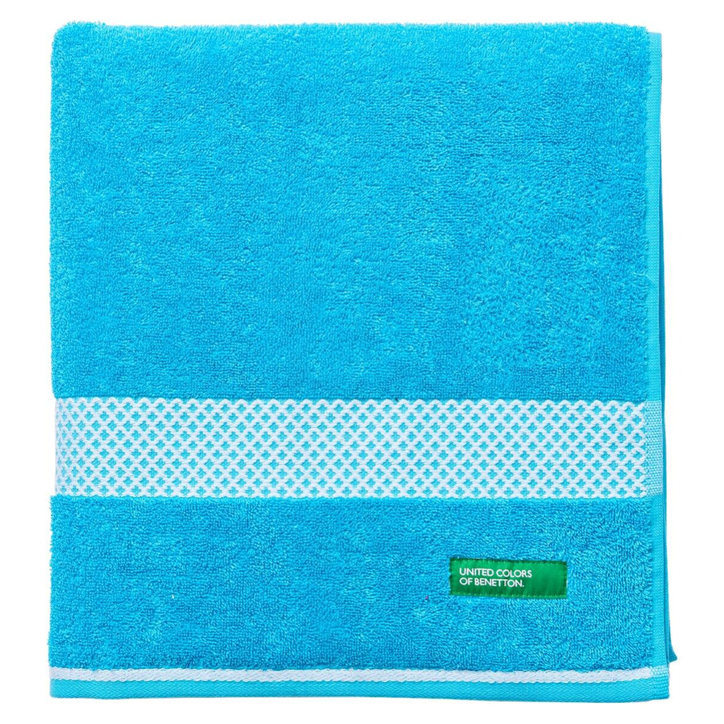 BENETTON Badetuch SUMMER blau Baumwolle B/L: ca. 70x140 cm