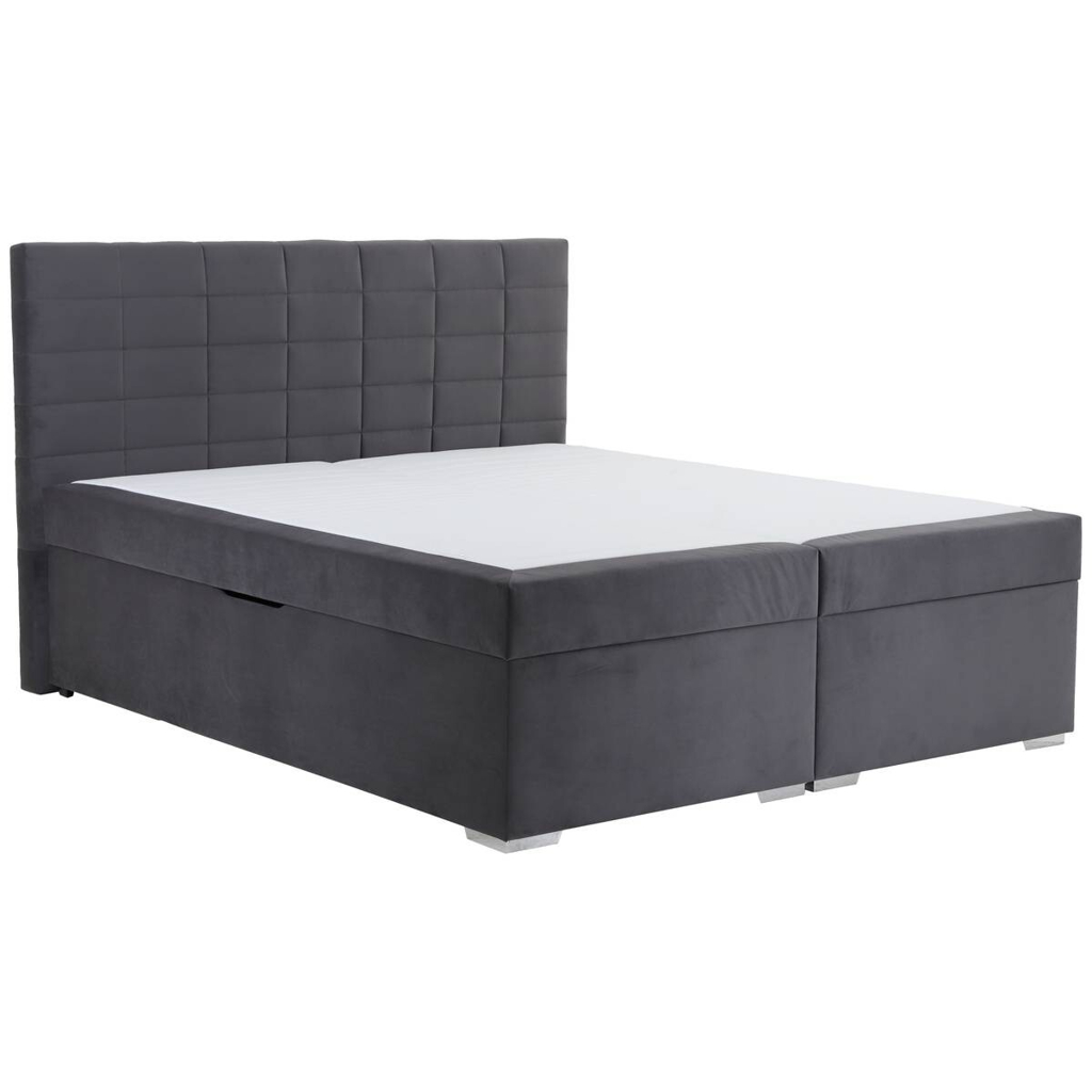 POCO Boxbett Adria dunkelgrau Liegefläche B/L: ca. 180x200 cm