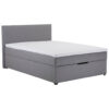 POCO Boxbett Deriana grau Liegefläche B/L: ca. 200x140 cm