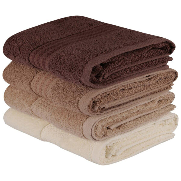 Mijolnir Frottier-Set beige Baumwolle B/L: ca. 50x90 cm
