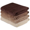 Mijolnir Frottier-Set beige Baumwolle B/L: ca. 70x140 cm
