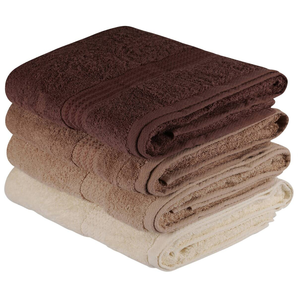 Mijolnir Frottier-Set beige Baumwolle B/L: ca. 70x140 cm