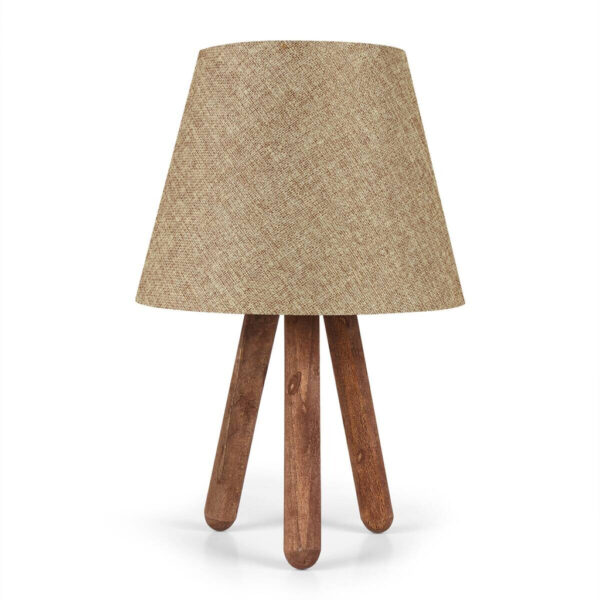 Opviq Tischleuchte AYD-637
braun beige PVC B/H/T/L/D: ca. 22x33x22x22x22 cm E27 1 Brennstellen