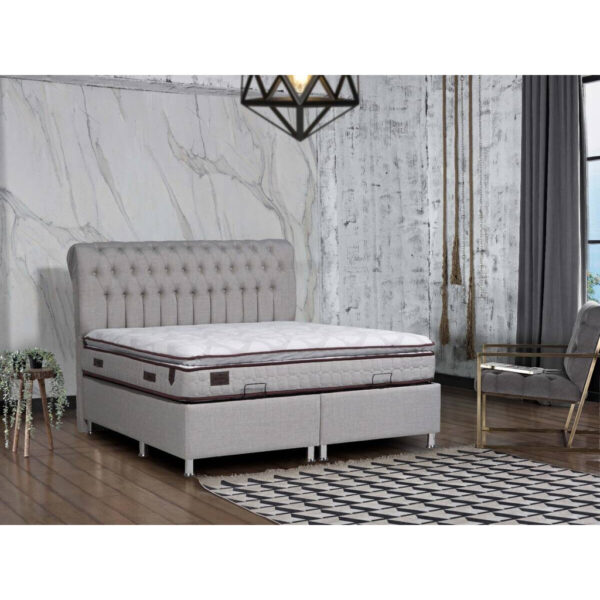 POCO Polsterbett Elegance grau Liegefläche B/L: ca. 180x200 cm