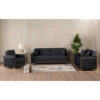 POCO Sofa 3-2-1 Cavana anthrazit Microfaser