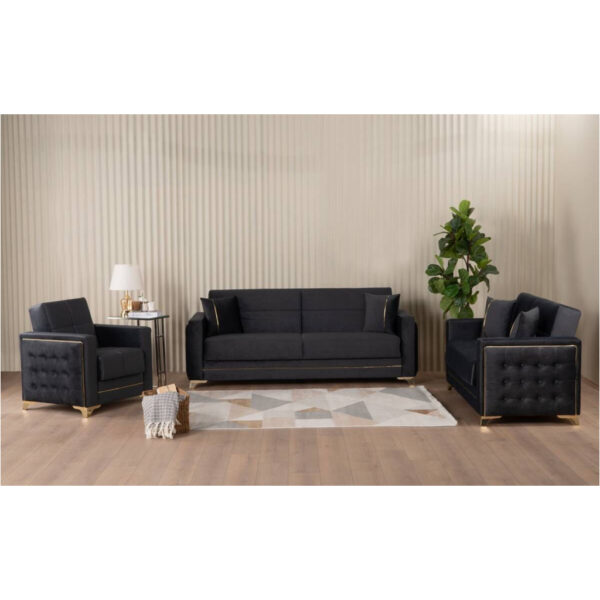 POCO Sofa 3-2-1 Cavana anthrazit Microfaser POCO Sofa 3-2-1 Cavana anthrazit Microfaser