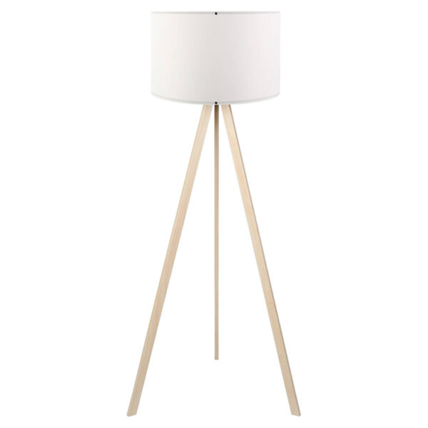Opviq Stehlampe AYD-1523
Eiche weiß PVC B/H/T/L/D: ca. 38x140x38x38x38 cm E27 1 Brennstellen