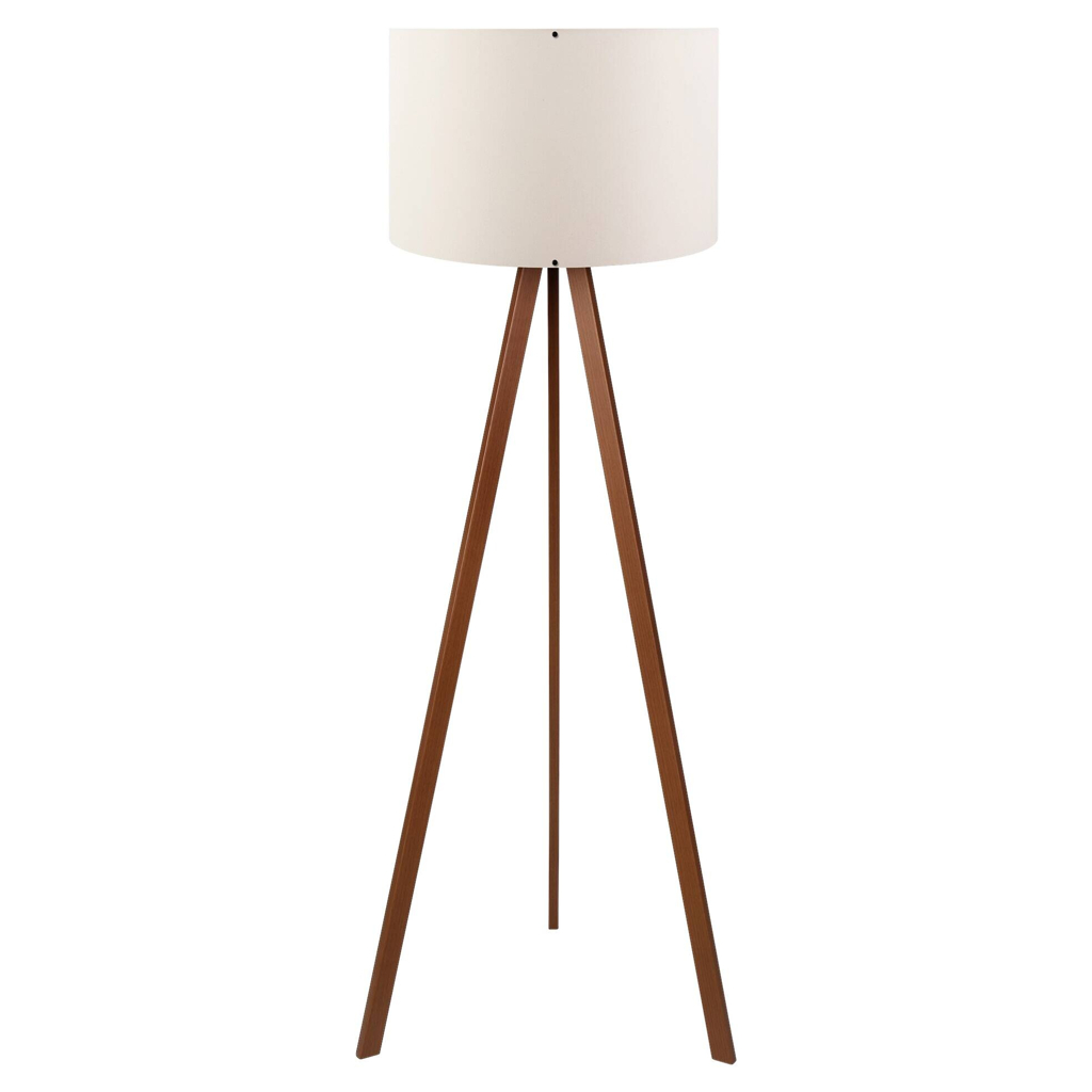 Opviq Stehlampe AYD-1527
braun ecru PVC B/H/T/L/D: ca. 38x140x38x38x38 cm E27 1 Brennstellen