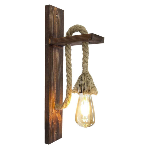 8681875214505 Opviq Wandleuchte Ahsap
nussbaum Kiefer B/H/T/L: ca. 45x17x9x45 cm E27 1 Brennstellen