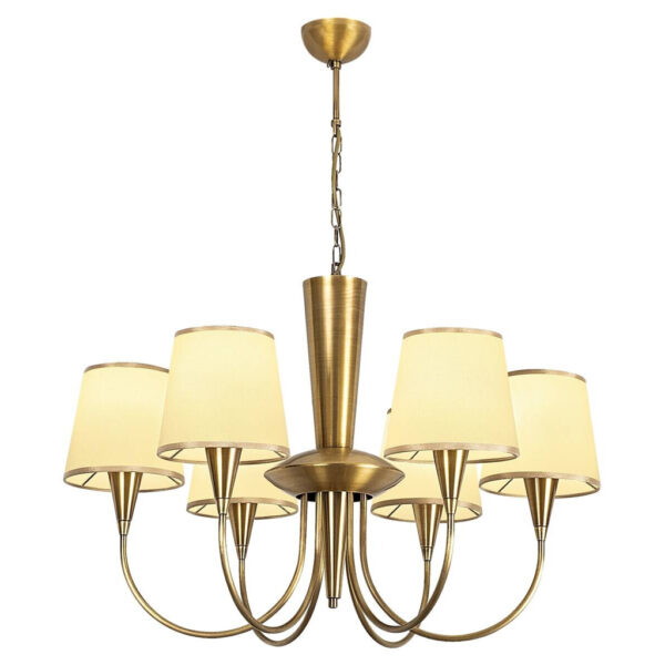 Opviq Pendelleuchte Pardo-3011
Stoff B/H/T/L/D: ca. 75x85x75x75x75 cm E27 6 Brennstellen