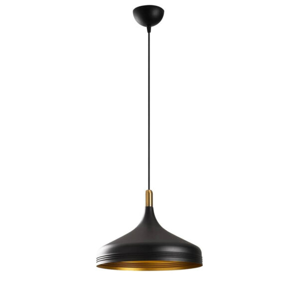 8681875494051 Opviq Pendelleuchte Saglam-3721
schwarz gold B/H/T/L/D: ca. 36x124x36x36x36 cm E27 1 Brennstellen