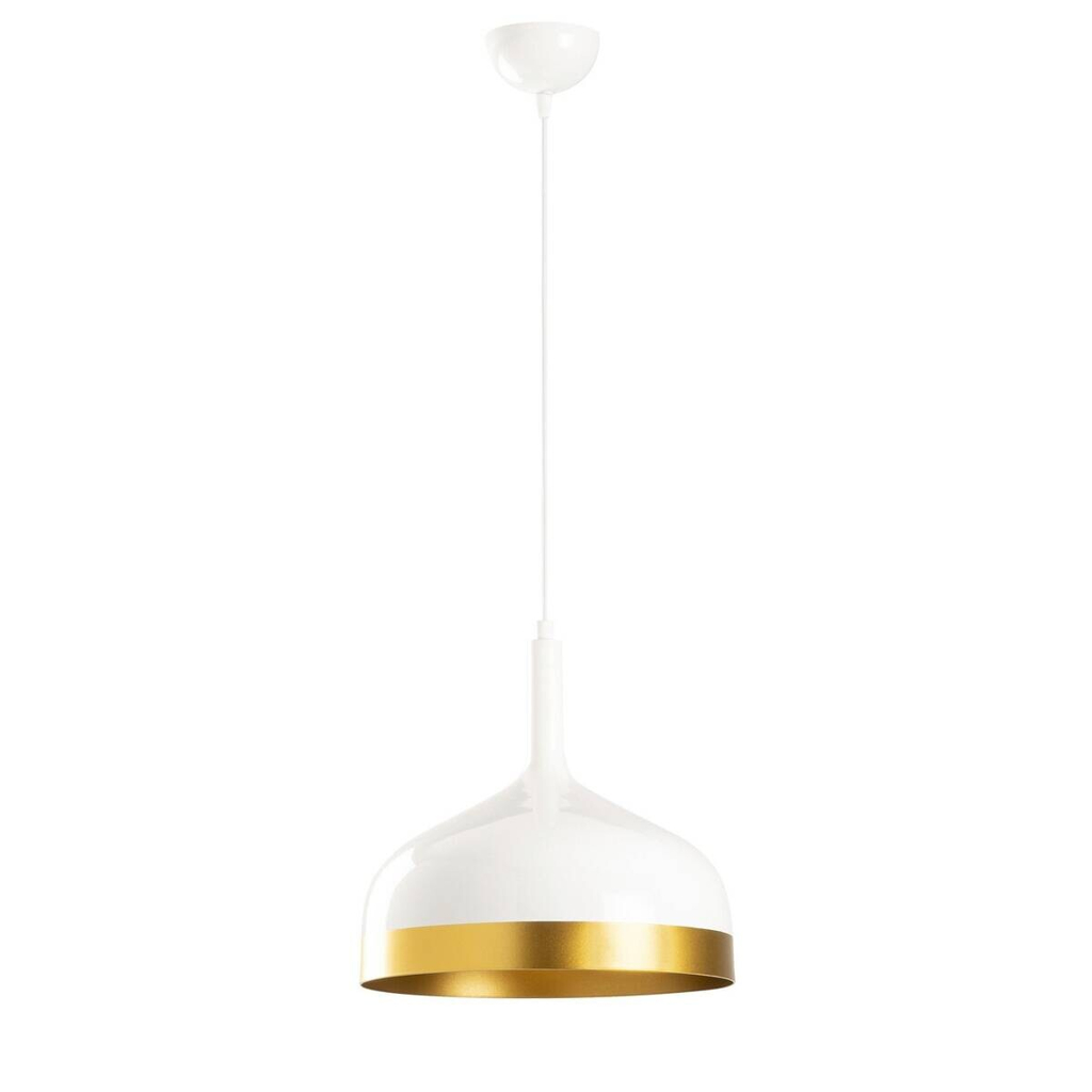 Opviq Pendelleuchte Saglam-3724
weiß gold B/H/T/L/D: ca. 30x128x30x30x30 cm E27 1 Brennstellen