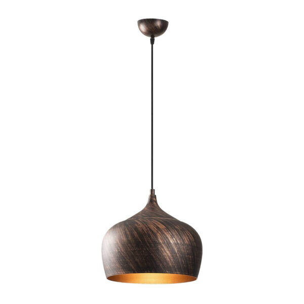 8681875500585 Opviq Pendelleuchte Saglam
gold Kupfer Metall B/H/T/L/D: ca. 28x125x28x28x28 cm E27 1 Brennstellen