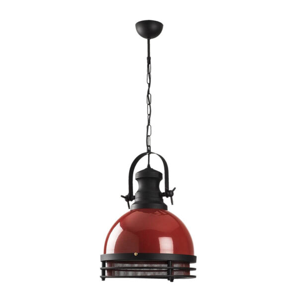 8681875500592 Opviq Pendelleuchte Saglam-3762
rot schwarz B/H/T/L/D: ca. 32x144x32x32x32 cm E27 1 Brennstellen