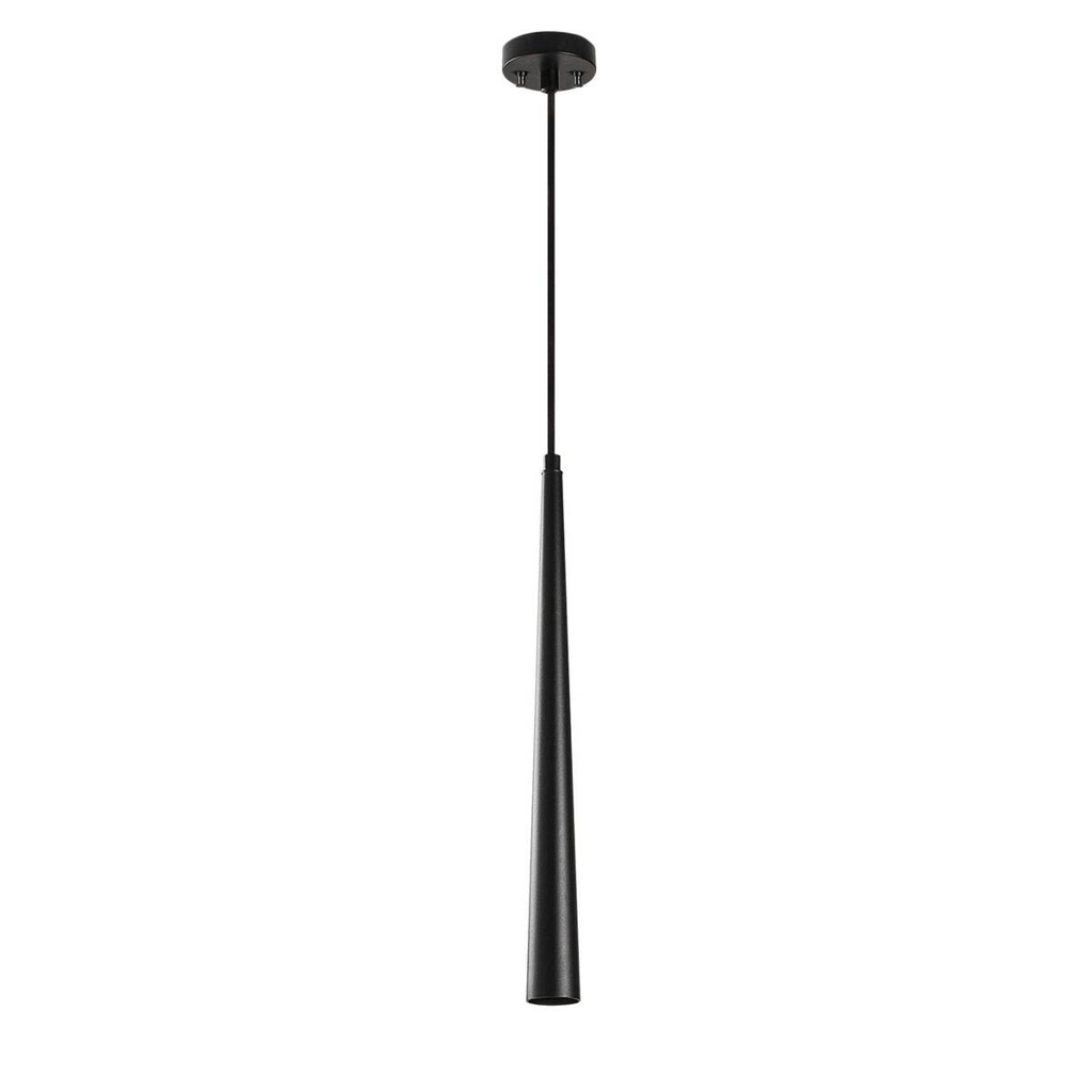 Opviq Pendelleuchte Ugur-6071
schwarz Metall B/H/T/L: ca. 4x137x5x4 cm E14 1 Brennstellen
