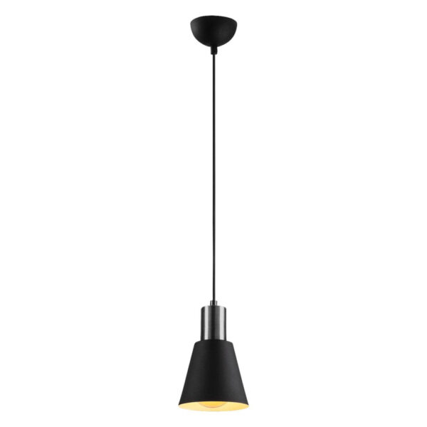 Opviq Pendelleuchte Kem
schwarz nickel Eisen B/H/T/L/D: ca. 14x114x14x14x14 cm E27 1 Brennstellen