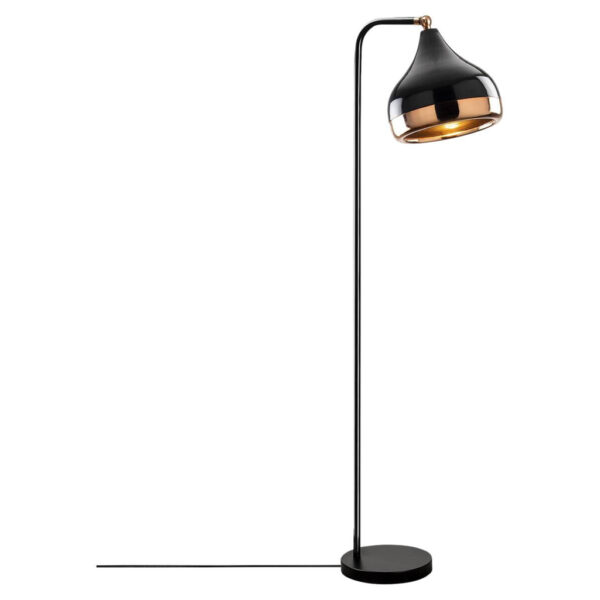 Opviq Stehlampe Yildo
Kupfer schwarz Metall B/H/T/L/D: ca. 17x120x17x30x17 cm E27 1 Brennstellen