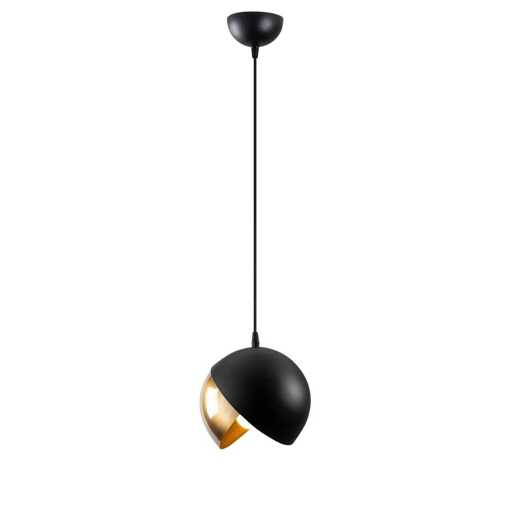 Opviq Pendelleuchte Berceste
schwarz gold Metall B/H/T/L/D: ca. 20x114x20x20x20 cm E27 1 Brennstellen