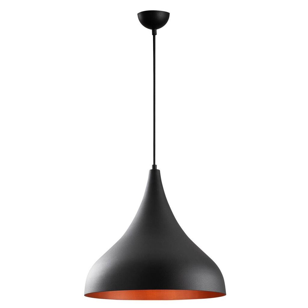 Opviq Pendelleuchte Berceste
schwarz Metall B/H/T/L/D: ca. 41x133x41x41x41 cm E27 1 Brennstellen