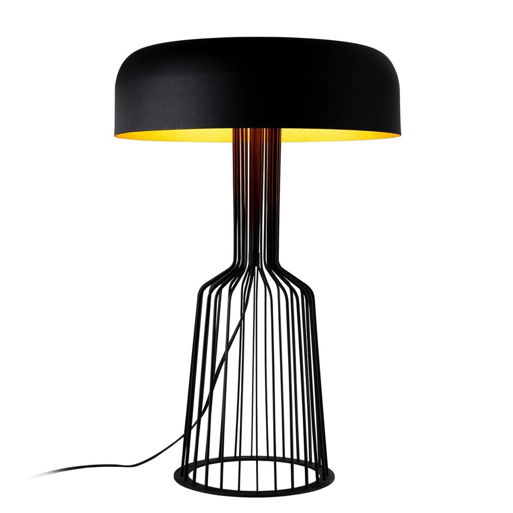 Opviq Tischleuchte
gold schwarz Eisen B/H/L: ca. 36x57x36 cm E27 1 Brennstellen