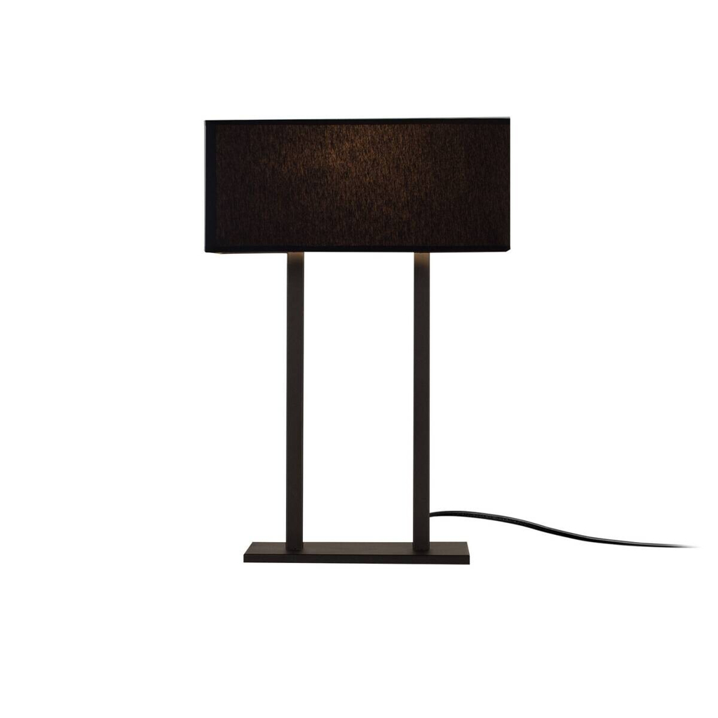 Opviq Tischleuchte
schwarz Metall B/H/L: ca. 15x52x35 cm E27 1 Brennstellen
