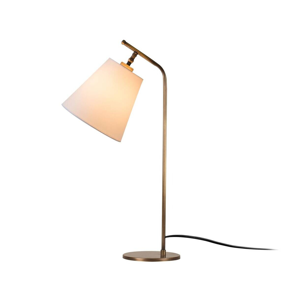 Opviq Tischleuchte
weiß Metall B/H/L: ca. 28x67x16 cm E27 1 Brennstellen
