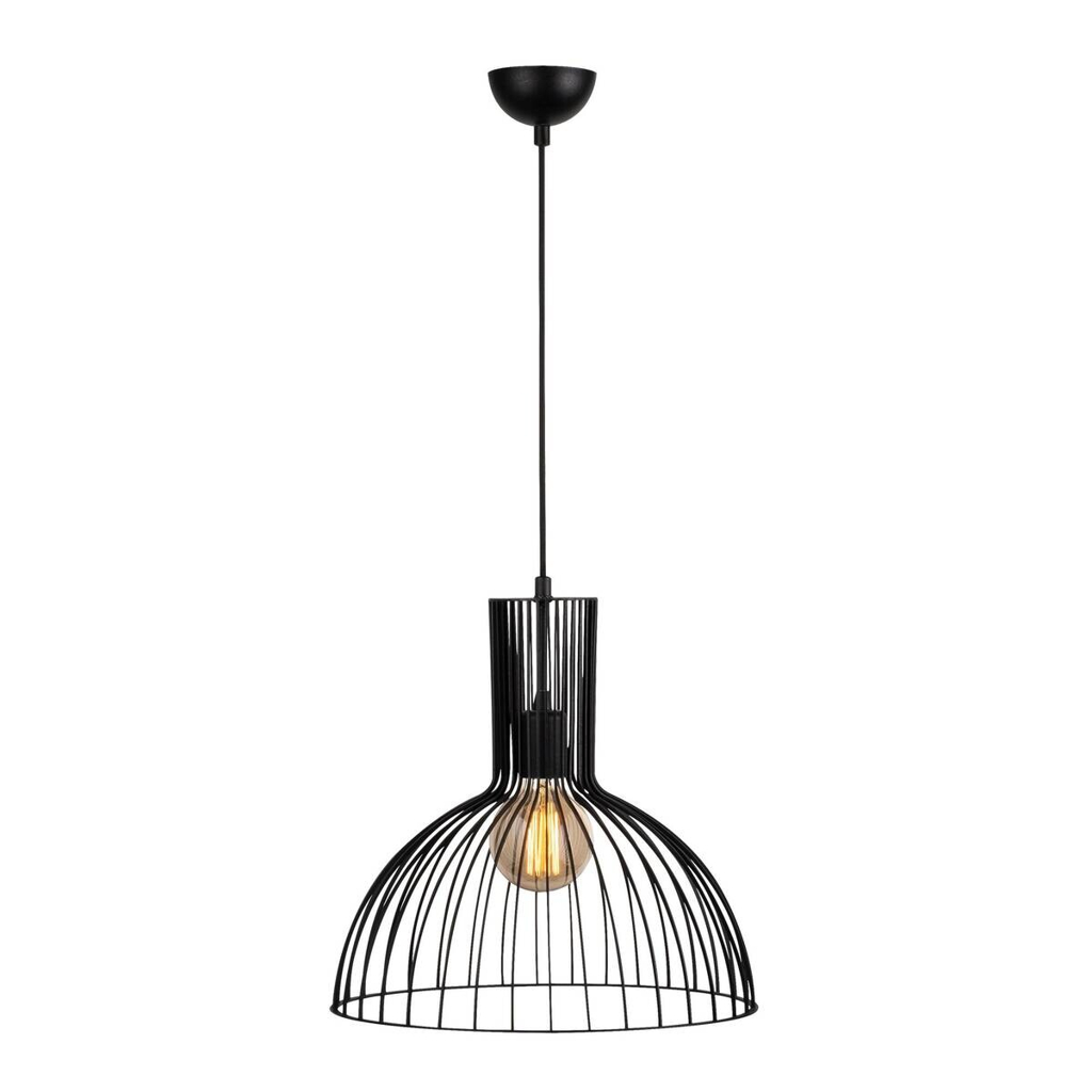 Opviq Pendelleuchte Fellini
schwarz Metall B/H/T/L/D: ca. 38x136x38x38x38 cm E27 1 Brennstellen