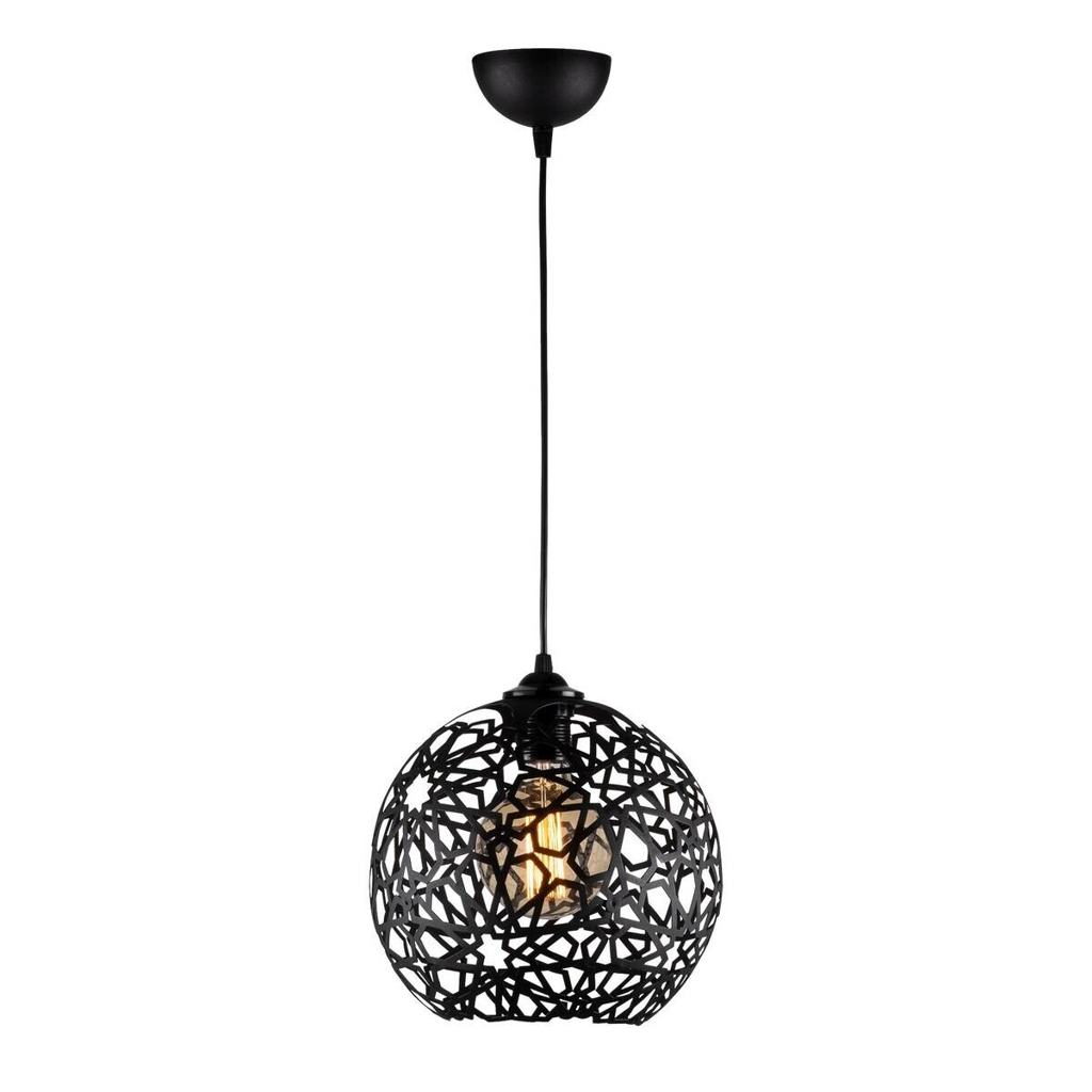 Opviq Pendelleuchte Fellini
schwarz Eisen B/H/T/L/D: ca. 25x119x25x25x25 cm E27 1 Brennstellen