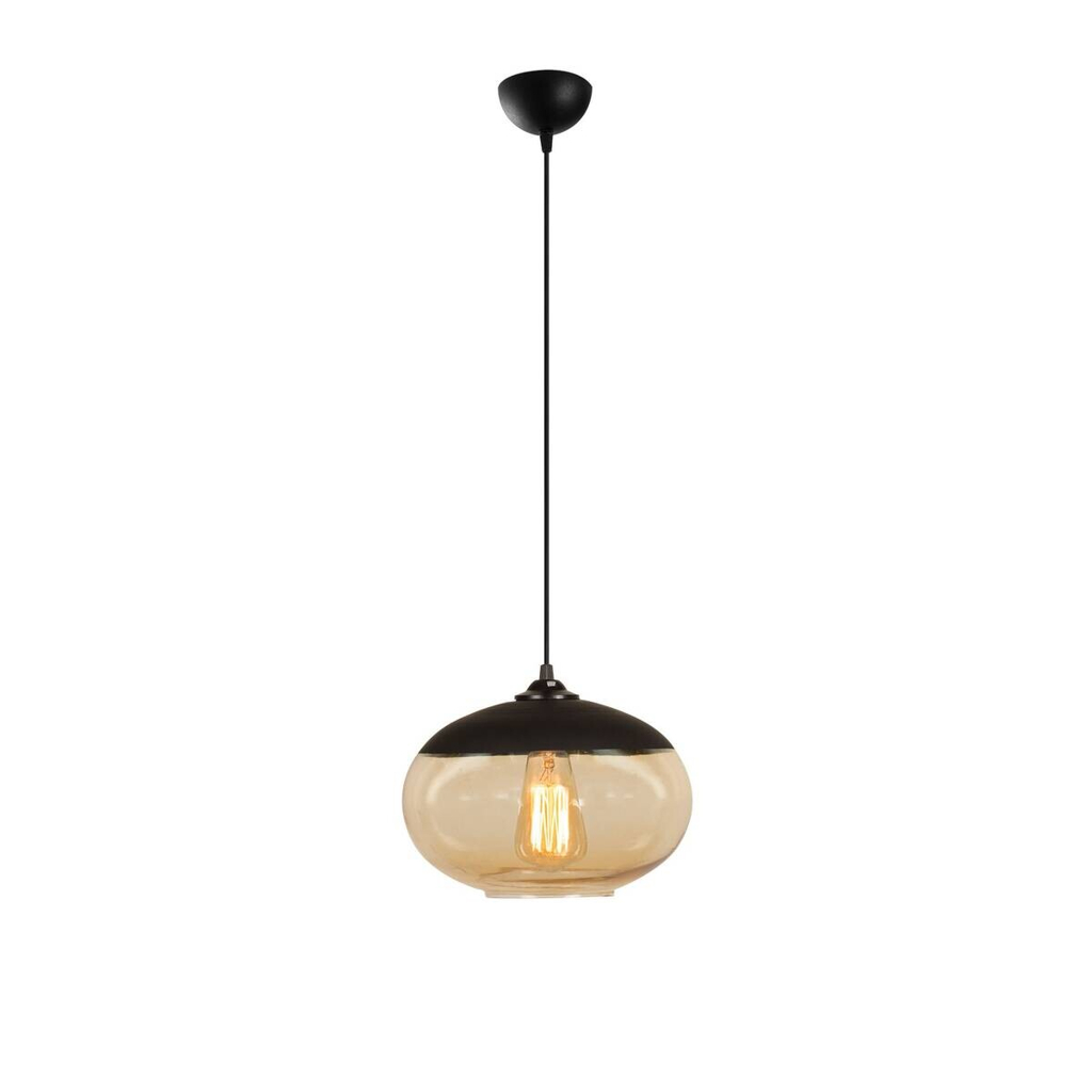 Opviq Pendelleuchte Camini
honig schwarz Eisen B/H/T/L/D: ca. 25x113x25x25x25 cm E27 1 Brennstellen
