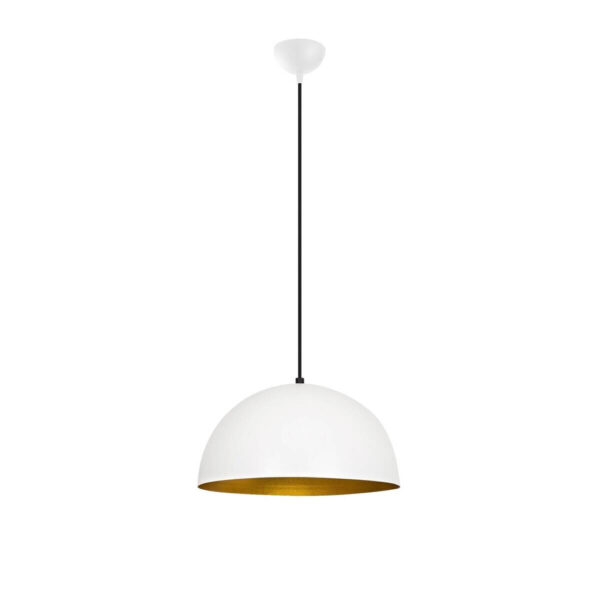 Opviq Pendelleuchte Sivani
weiß gold B/H/T/L/D: ca. 40x116x40x40x40 cm E27 1 Brennstellen