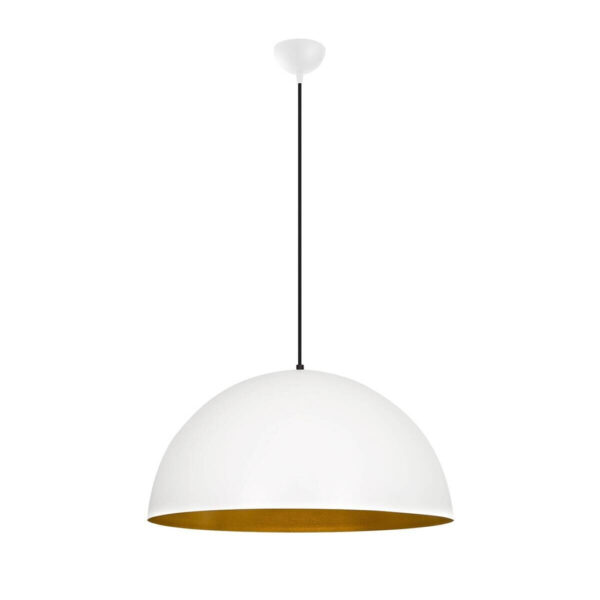 8681875643152 Opviq Pendelleuchte Sivani
weiß gold Metall B/H/T/L/D: ca. 60x126x60x60x60 cm E27 1 Brennstellen