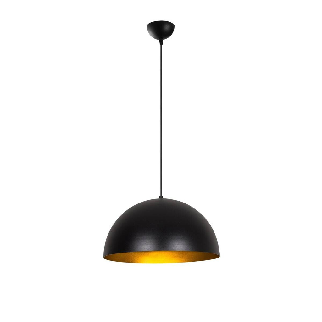 Opviq Pendelleuchte Sivani
schwarz gold Eisen B/H/T/L/D: ca. 40x116x40x40x40 cm E27 1 Brennstellen