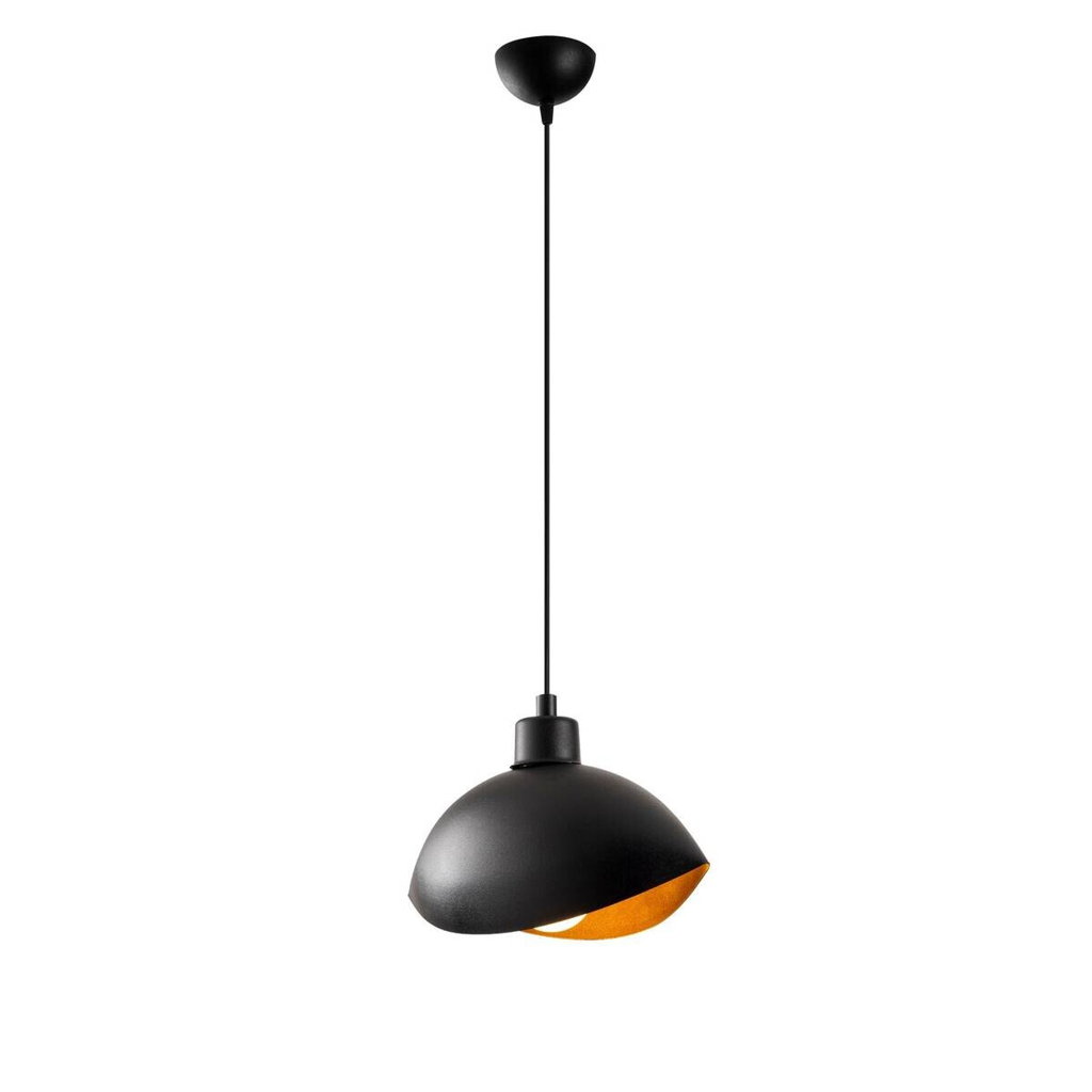 Opviq Pendelleuchte
schwarz Metall B/H/T/L: ca. 28x112x15x28 cm E27 1 Brennstellen