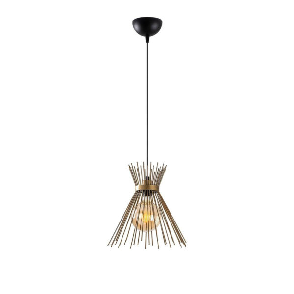 8681875877038 Opviq Pendelleuchte Kirpi
schwarz Metall B/H/T/L/D: ca. 34x131x34x34x34 cm E27 1 Brennstellen
