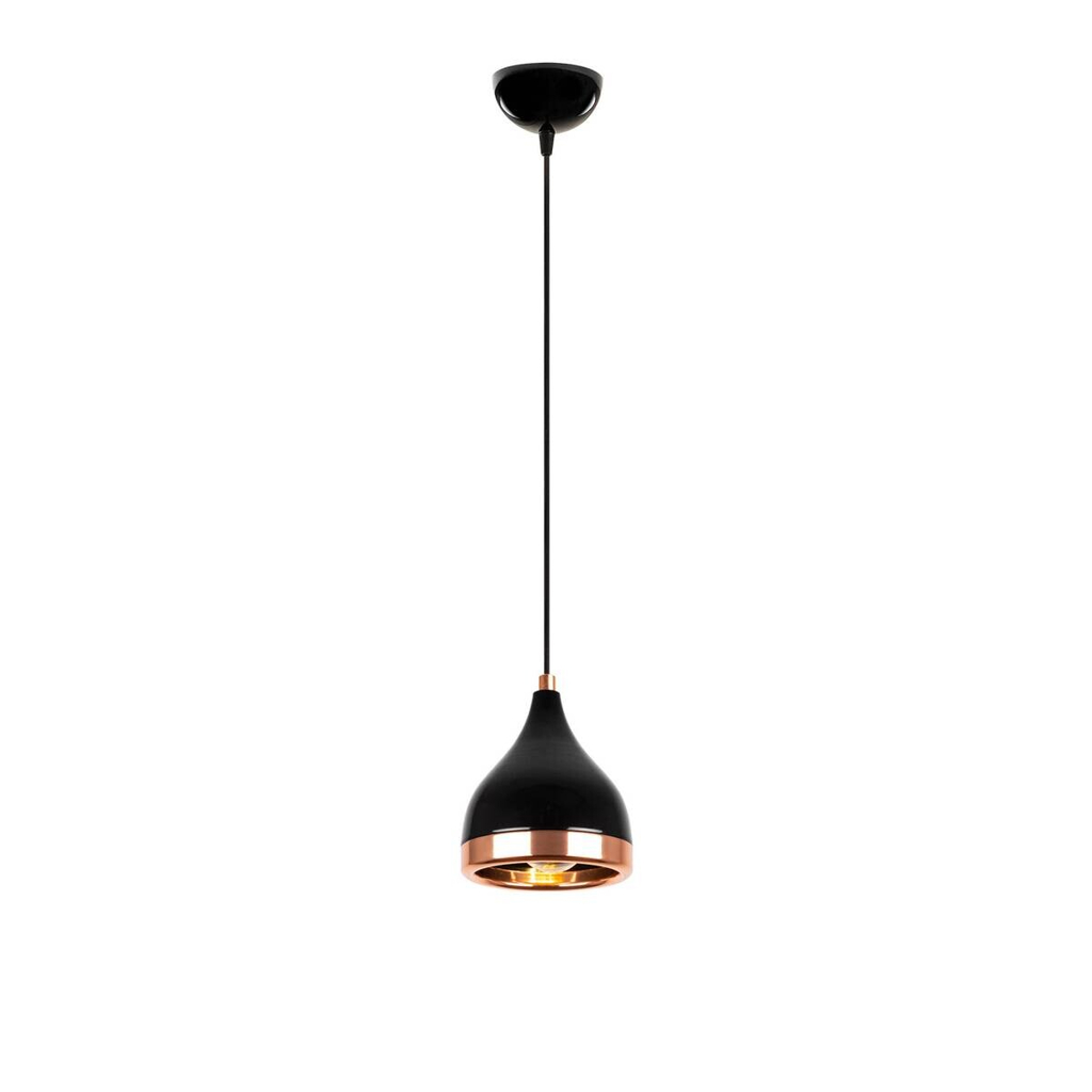 Opviq Pendelleuchte Yildo
Kupfer schwarz Metall B/H/T/L/D: ca. 15x135x15x15x15 cm E27 1 Brennstellen