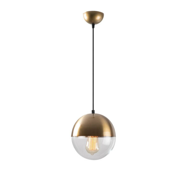 8681875883978 Opviq Pendelleuchte Bastos
bronze Glas Metall B/H/T/L/D: ca. 20x117x20x20x20 cm E27 1 Brennstellen