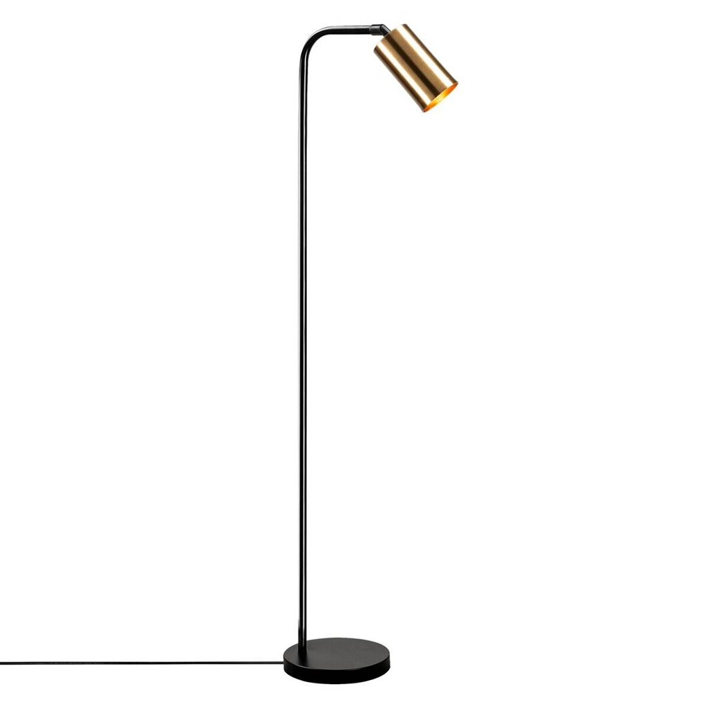 Opviq Stehlampe
schwarz Metall B/H/T/L: ca. 22x120x22x28 cm E27 1 Brennstellen