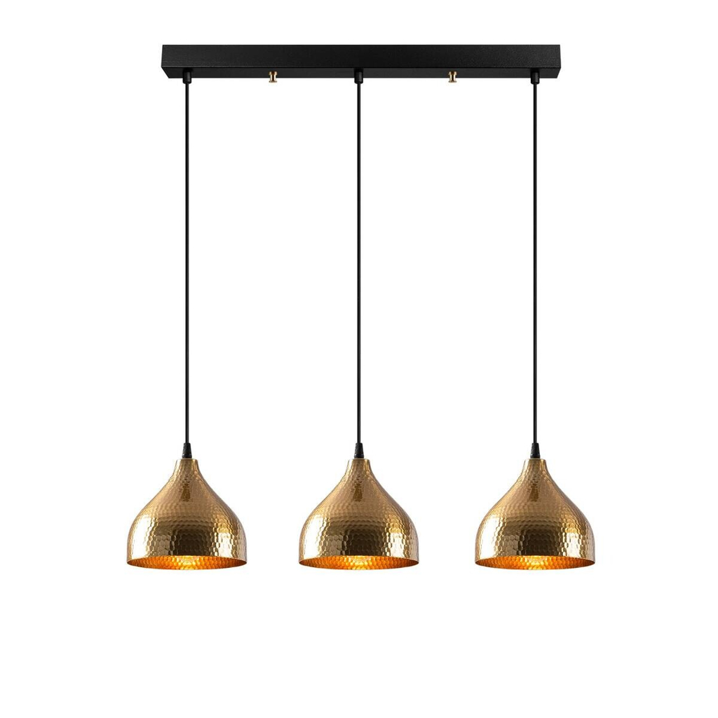 Opviq Pendelleuchte Tattoo
bronze Metall B/H/T/L/D: ca. 18x114x18x68x18 cm E27 3 Brennstellen