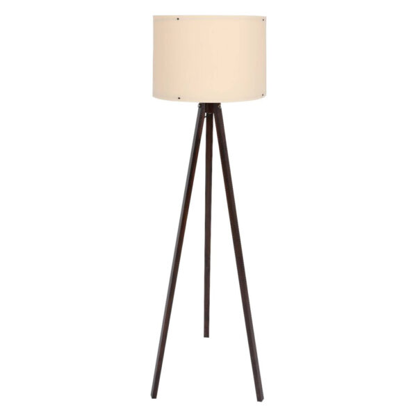 Opviq Stehlampe
creme nussbaum Polypropylen MDF B/H/T/L/D: ca. 38x145x38x38x38 cm E27 1 Brennstellen