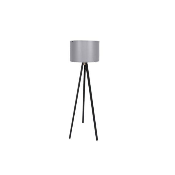 Opviq Stehlampe
grau schwarz MDF Polypropylen B/H/L: ca. 38x145x38 cm E27 1 Brennstellen