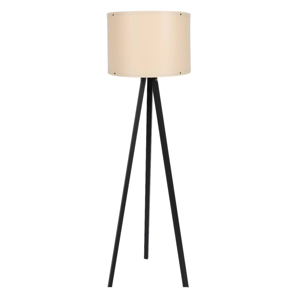 Opviq Stehlampe
creme schwarz MDF Polypropylen B/H/T/L/D: ca. 38x145x38x38x38 cm E27 1 Brennstellen