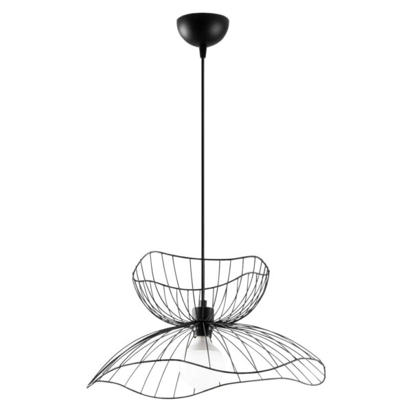 8682870165885 Opviq Pendelleuchte Farac-6390
schwarz B/H/T/L/D: ca. 50x121x50x50x50 cm E27 1 Brennstellen