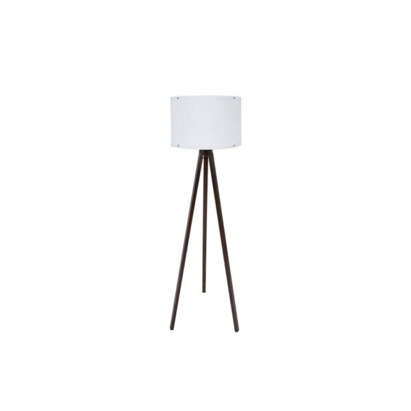 Opviq Stehlampe
weiß schwarz MDF Polypropylen B/H/L: ca. 38x145x38 cm E27 1 Brennstellen
