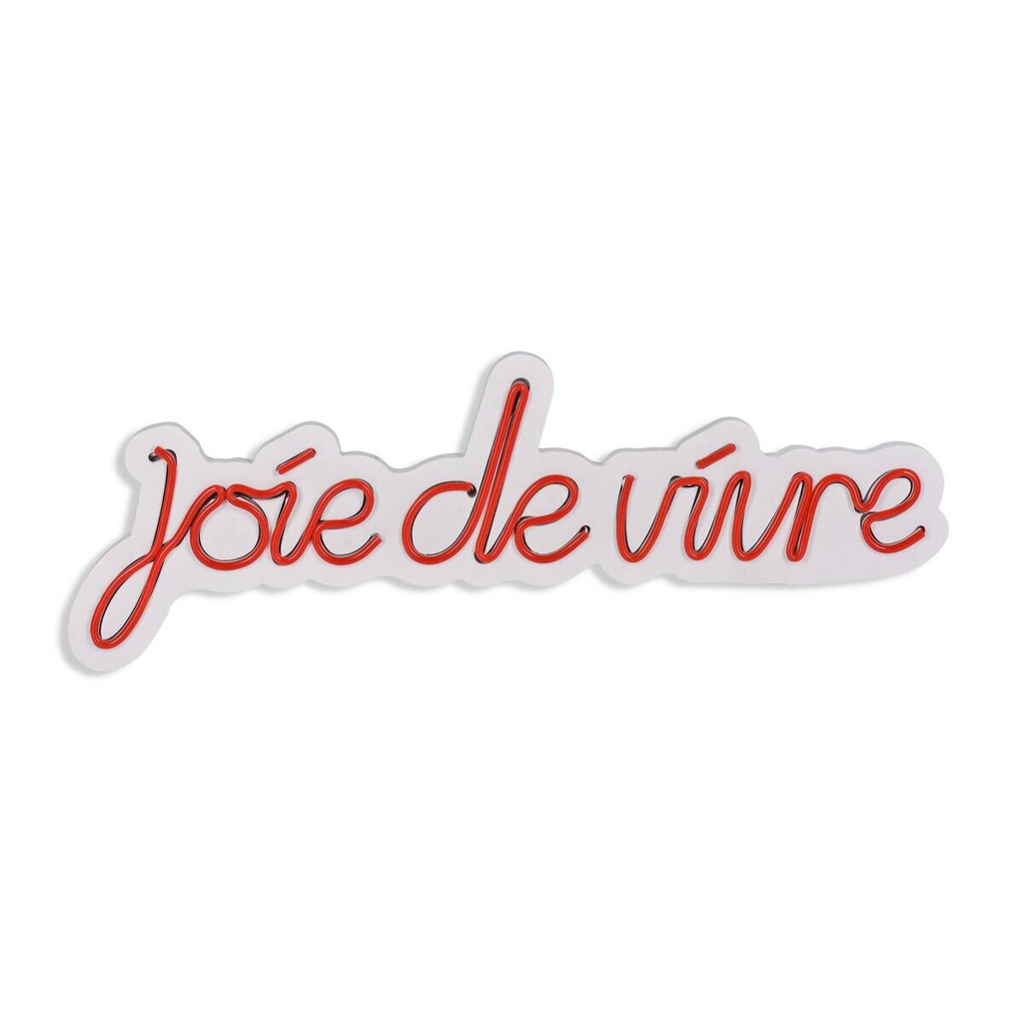 Opviq LED-Wandleuchte
rot PVC B/H/T/L: ca. 53x19x2x53 cm