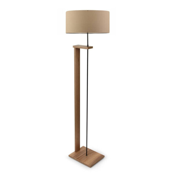 Opviq Stehlampe
hellbraun PVC MDF B/H/T/L/D: ca. 38x150x38x38x38 cm E27 1 Brennstellen