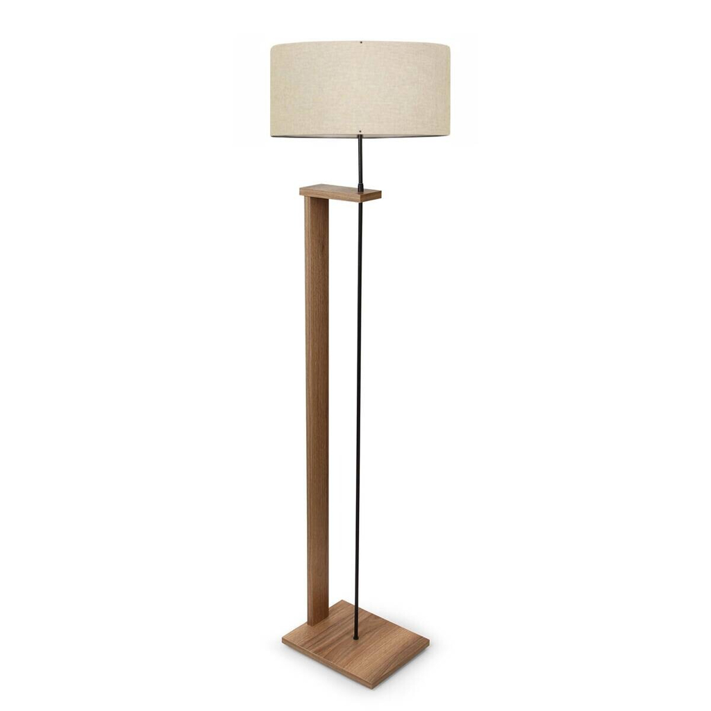 Opviq Stehlampe
Holzoptik beige PVC MDF B/H/T/L/D: ca. 38x150x38x38x38 cm E27 1 Brennstellen
