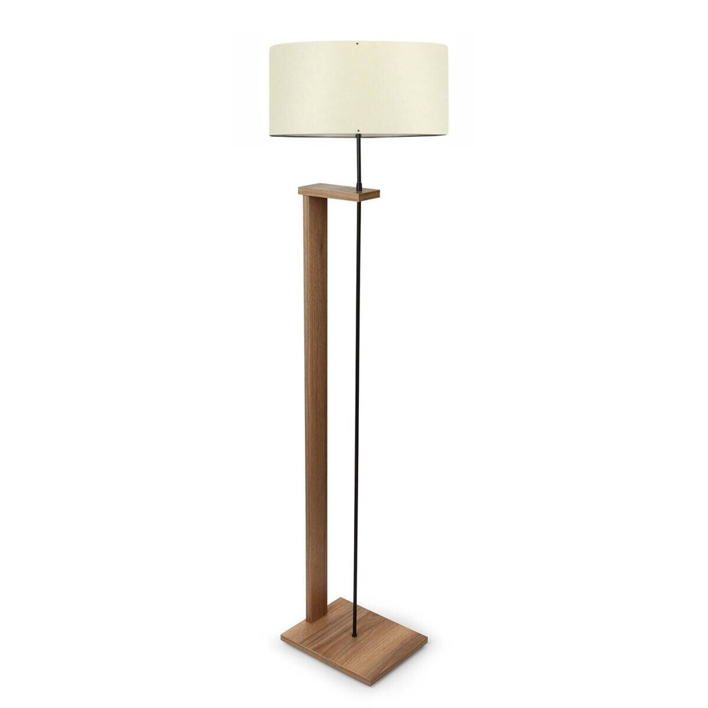 Opviq Stehlampe
creme PVC MDF B/H/T/L/D: ca. 38x150x38x38x38 cm E27 1 Brennstellen